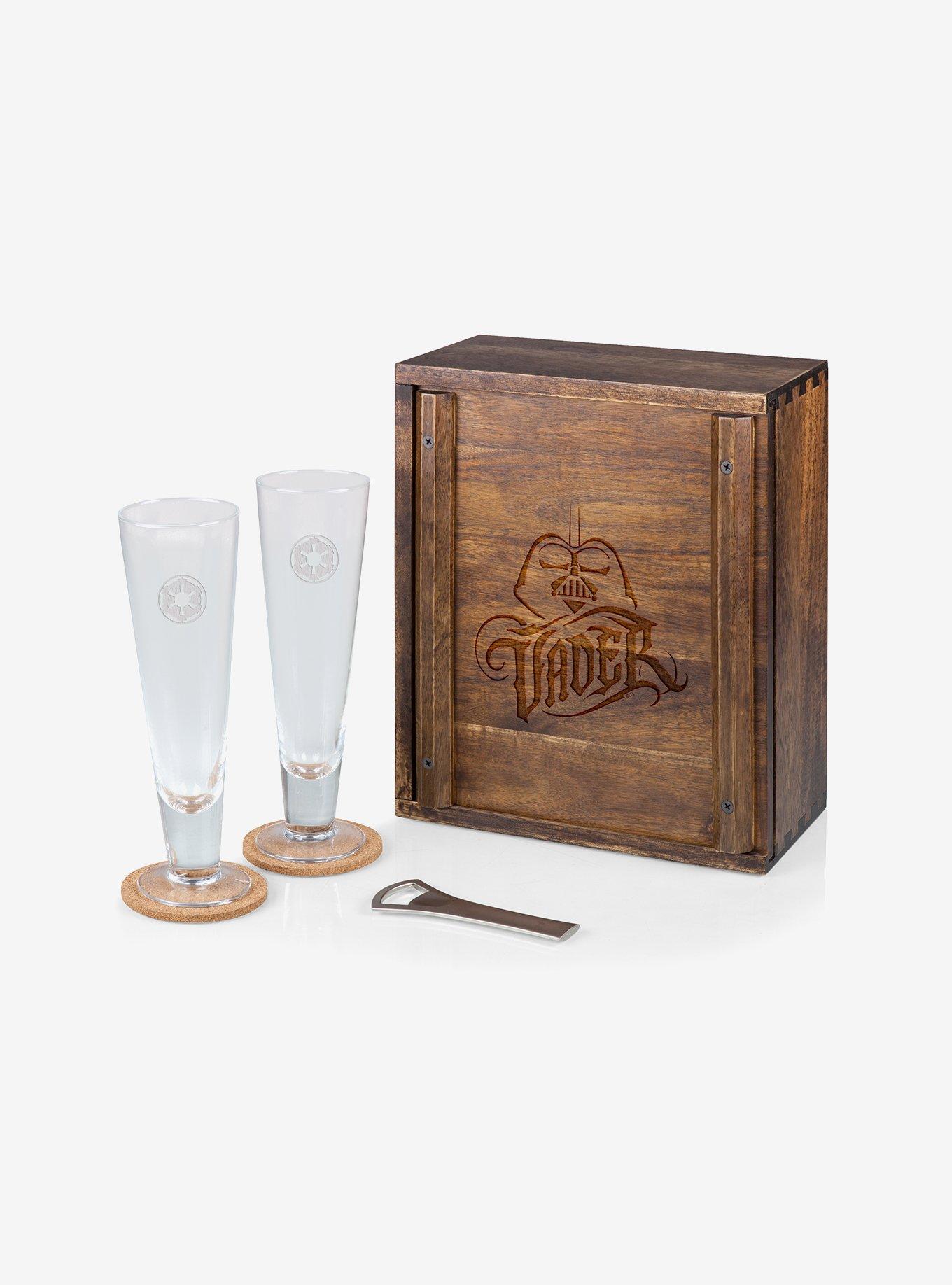 Star Wars Darth Vader Pilsner Craft Beer Set With 2 Beer Glasses, , hi-res