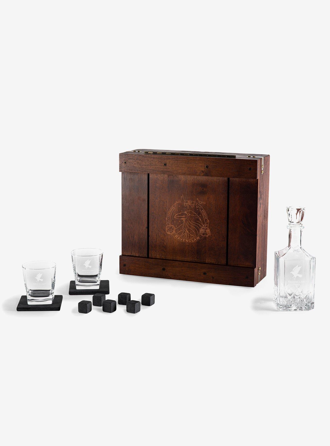 Harry Potter Ravenclaw Beverage Glass Gift Set with Wooden Case, , hi-res