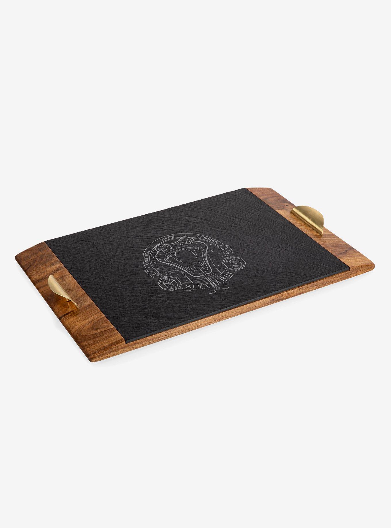 Harry Potter Slytherin Covina Acacia And Slate Serving Tray, , hi-res