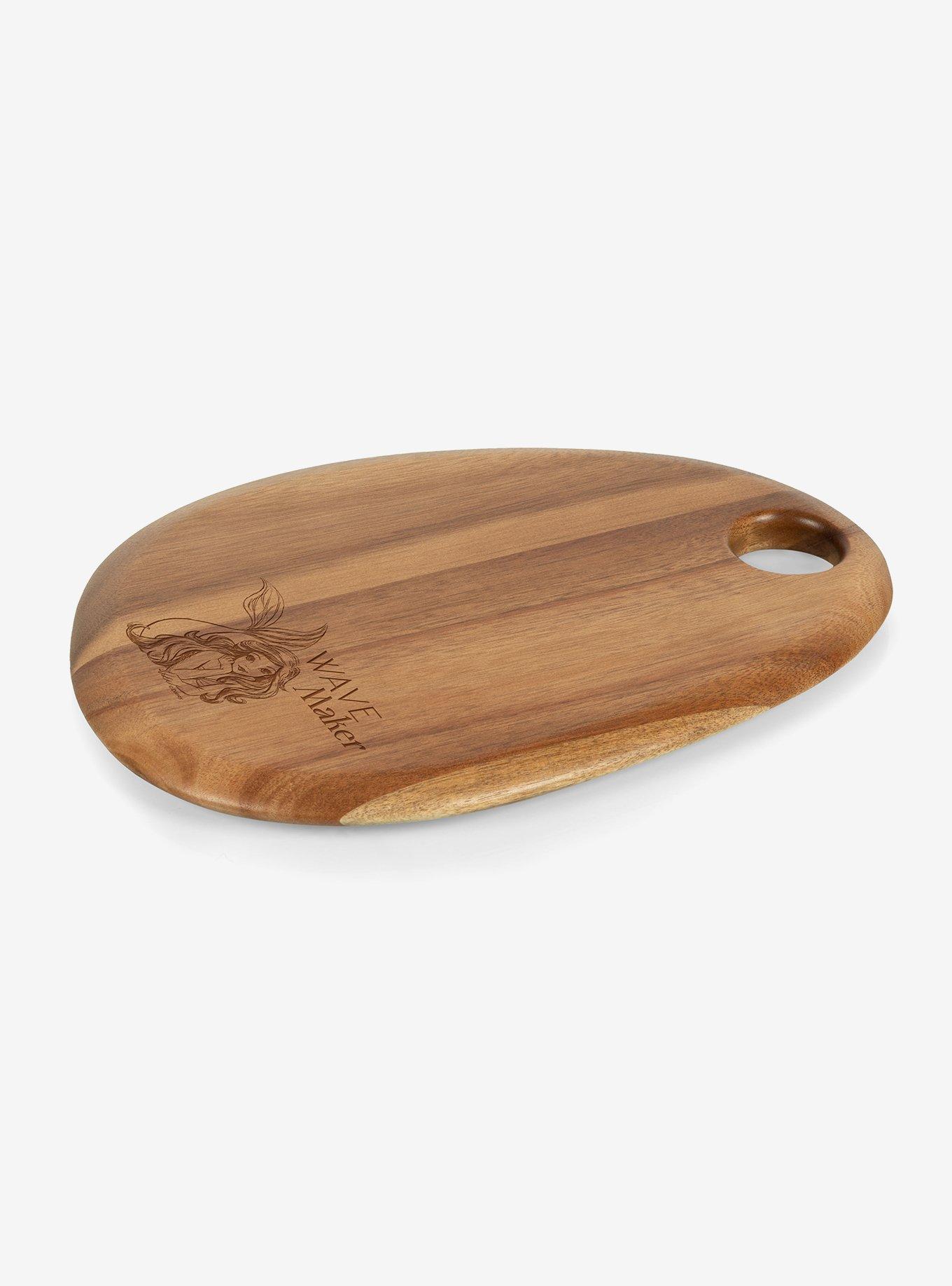 Disney The Little Mermaid Pebble Shaped Acacia Serving Board, , hi-res