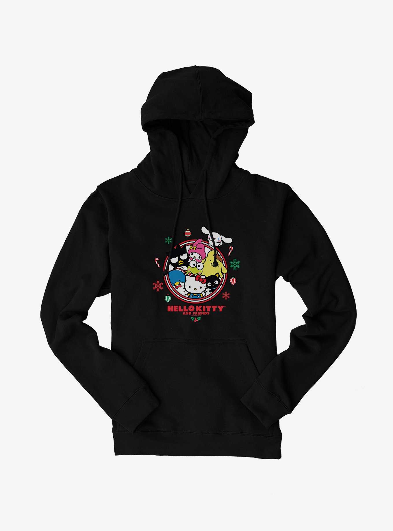 Hello Kitty And Friends Christmas Decorations Hoodie, , hi-res