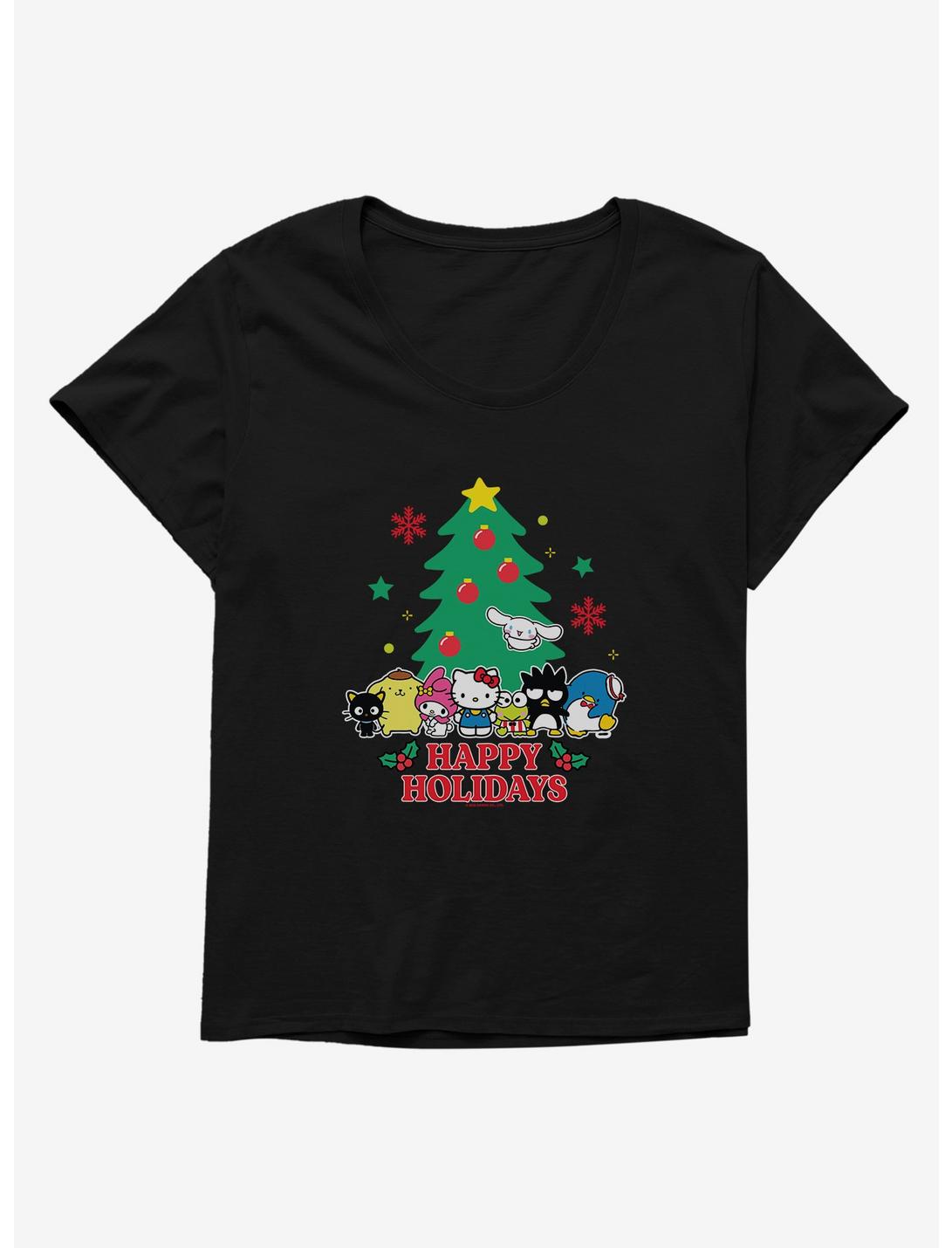 Hello Kitty And Friends Happy Holidays Girls T-Shirt Plus Size, , hi-res