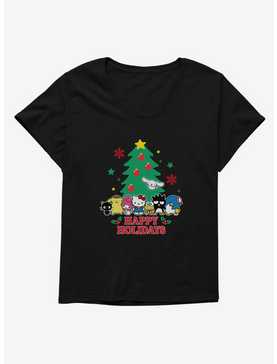 Hello Kitty And Friends Happy Holidays Girls T-Shirt Plus Size, , hi-res