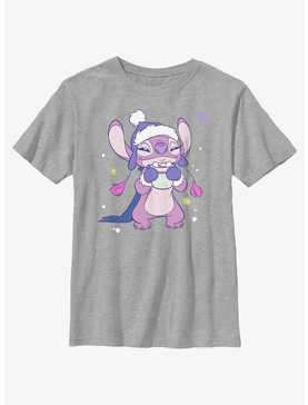 Disney Lilo & Stitch Cozy Angel Hot Cocoa Youth T-Shirt, , hi-res