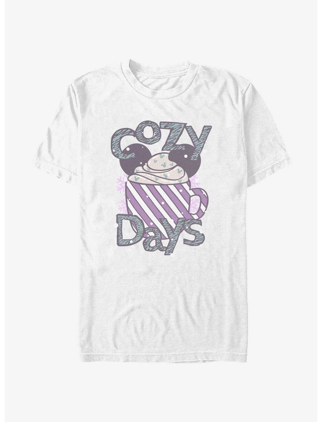 Disney Mickey Mouse Cozy Days Hot Cocoa T-Shirt, WHITE, hi-res