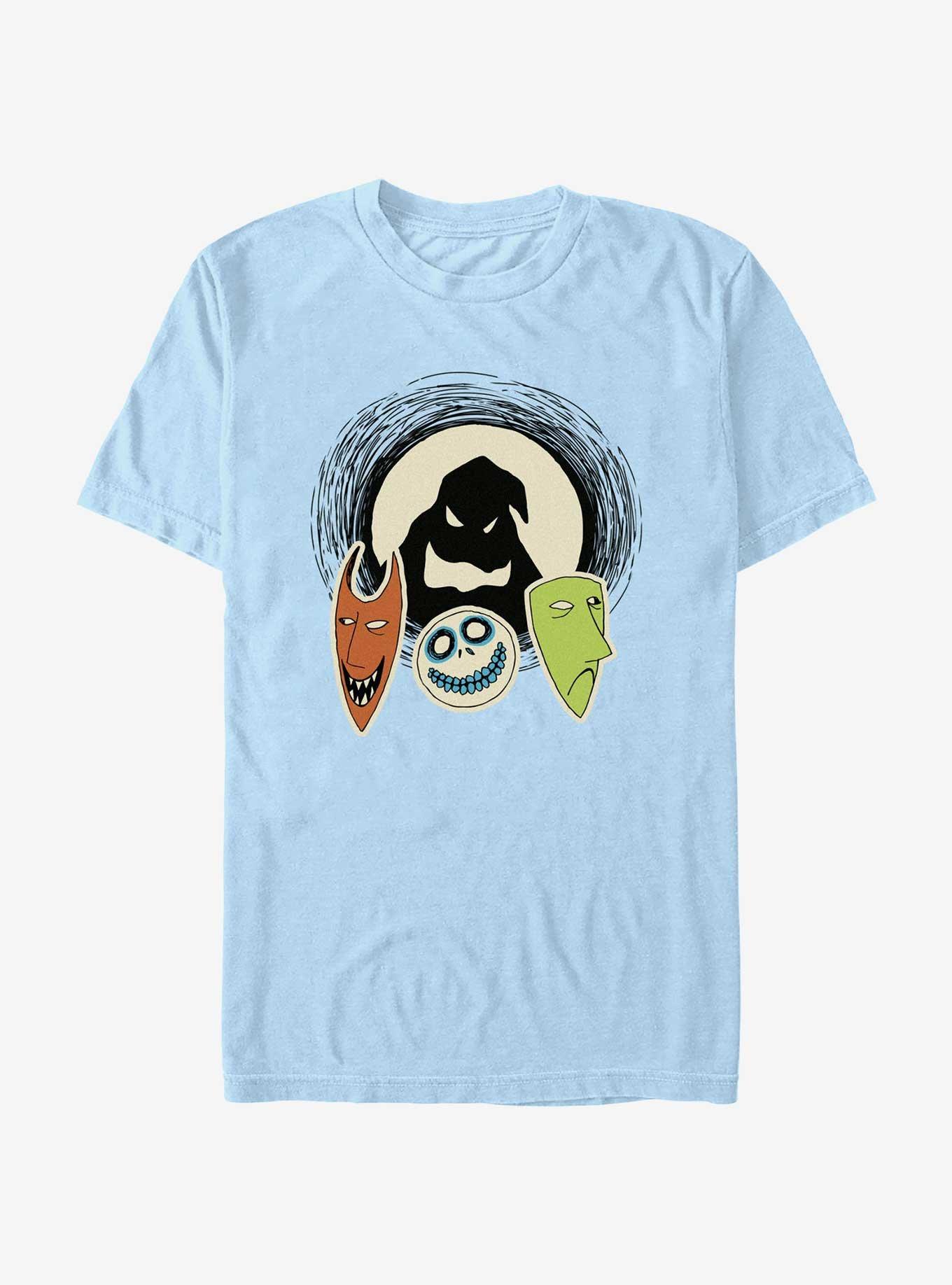 Disney The Nightmare Before Christmas Boogie's Boys Lock, Shock, and Barrel T-Shirt, LT BLUE, hi-res