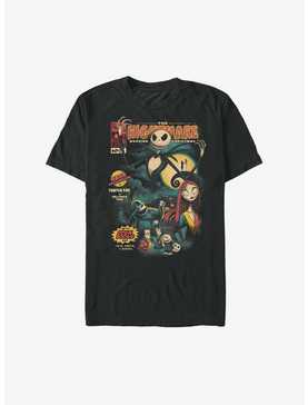 Disney The Nightmare Before Christmas Comic Cover T-Shirt, , hi-res