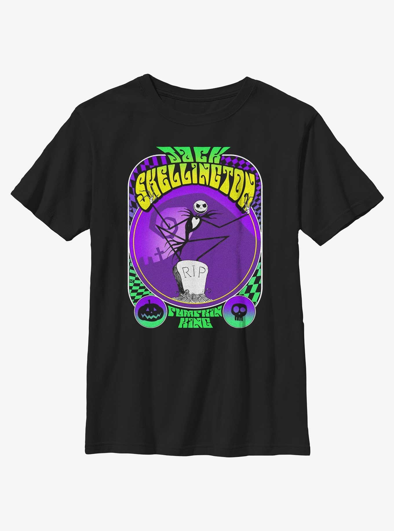 Disney The Nightmare Before Christmas Jack Skellington Gig Youth T-Shirt, , hi-res