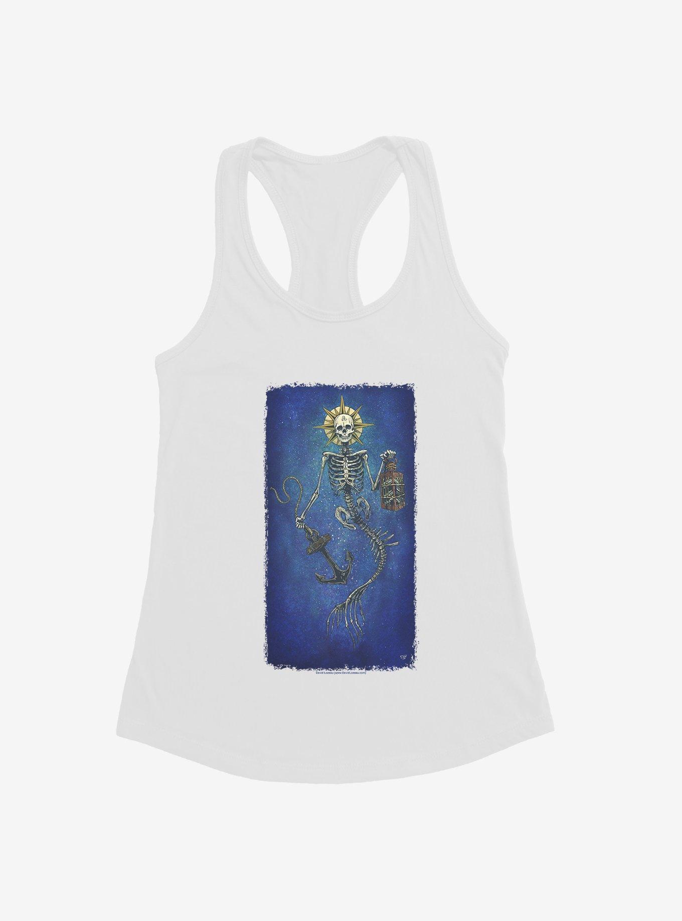 Lighting The Way Girls Tank by David Lozeau, WHITE, hi-res