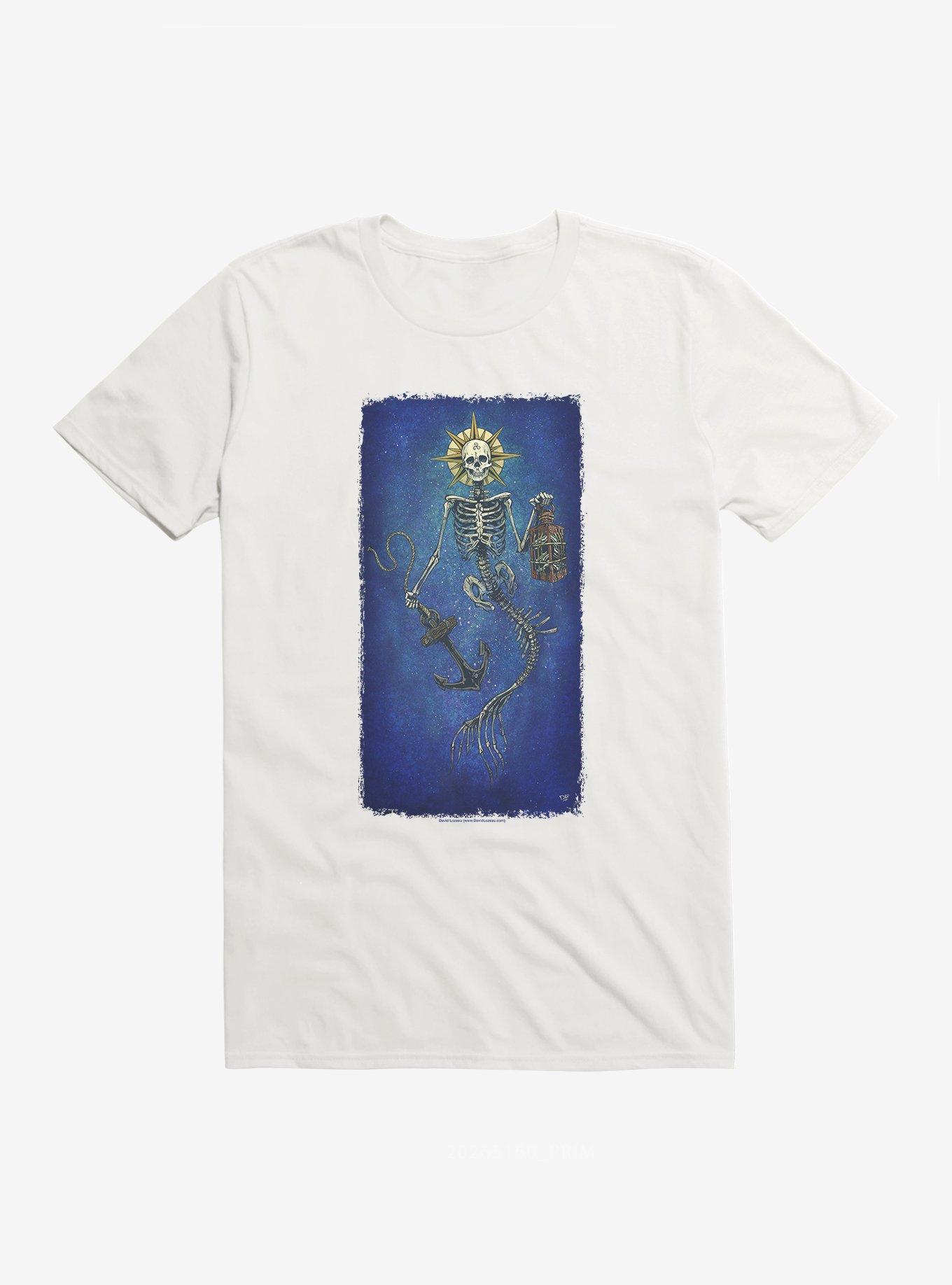 Lighting The Way T-Shirt by David Lozeau, WHITE, hi-res