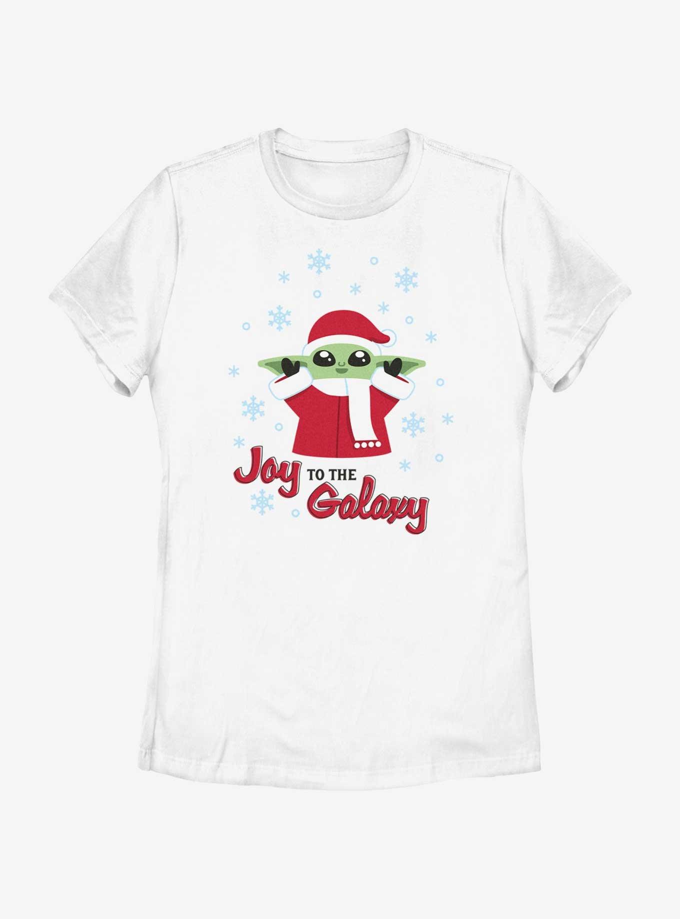 Star Wars The Mandalorian Joy Galaxy Womens T-Shirt, WHITE, hi-res