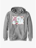 Star Wars The Mandalorian Merry Force Postcard Youth Hoodie, ATH HTR, hi-res
