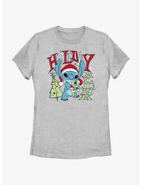 Disney Lilo & Stitch Holiday Aloha Womens T-Shirt, , hi-res