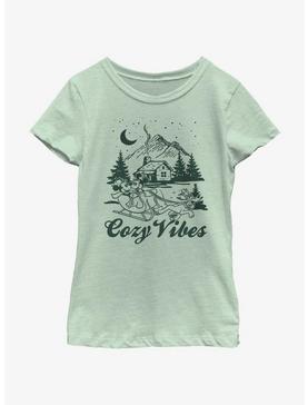 Disney Mickey Mouse Cozy Cabin Youth Girls T-Shirt, , hi-res