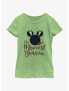 Disney Mickey Mouse Merriest Season Youth Girls T-Shirt, , hi-res