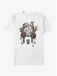 Disney Mickey Mouse Christmas Light Antlers T-Shirt, WHITE, hi-res