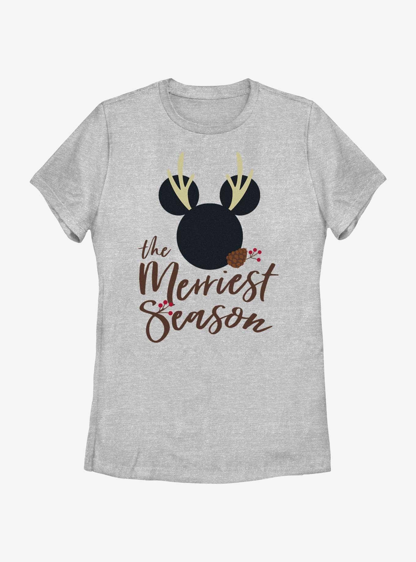 Disney Mickey Mouse Merriest Season Womens T-Shirt, , hi-res