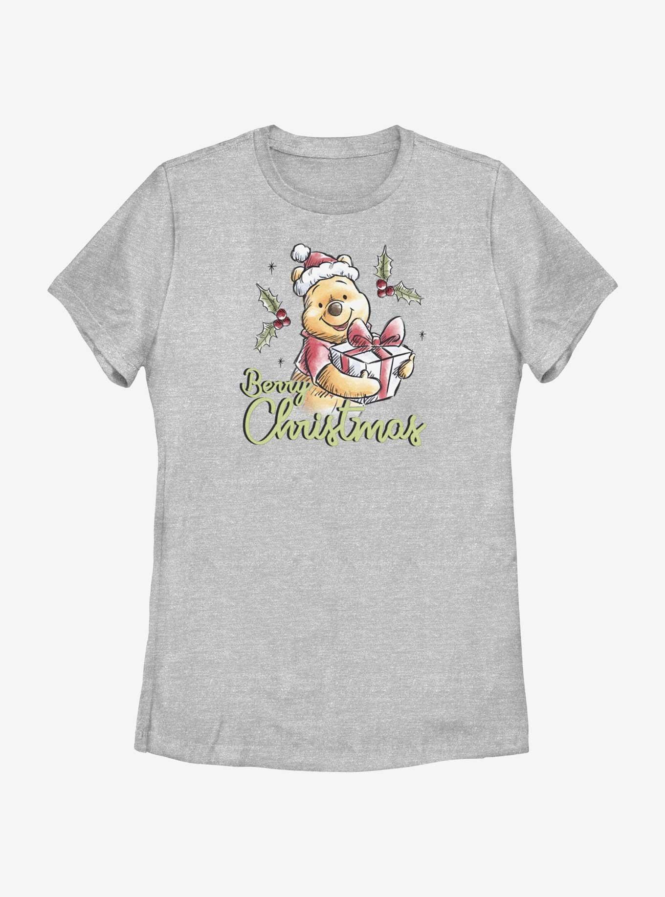 Disney Winnie The Pooh Berry Christmas Womens T-Shirt, , hi-res