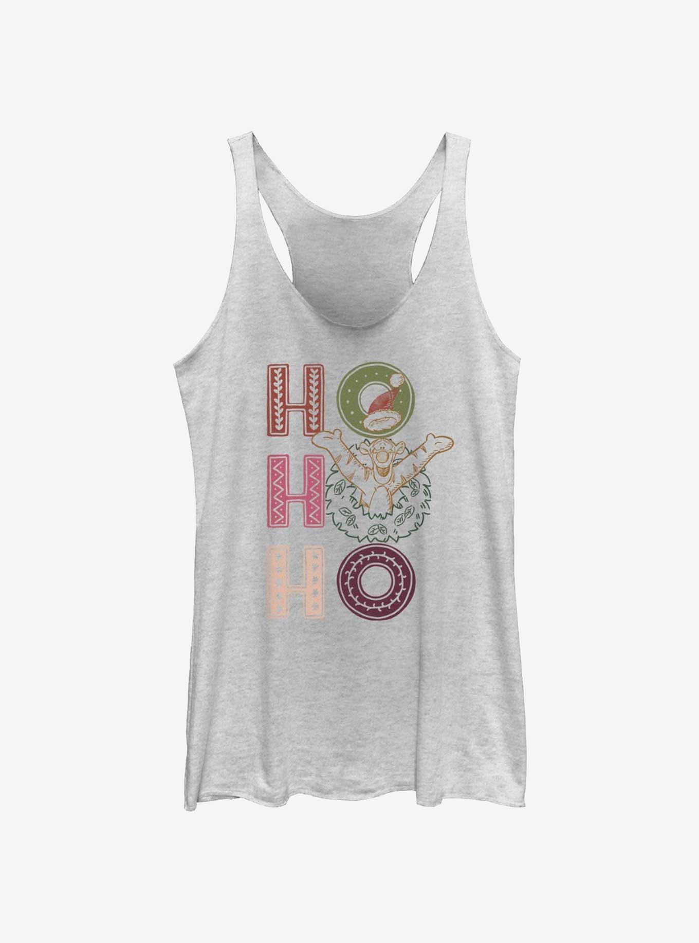 Disney Winnie The Pooh Tigger Ho Ho Ho Womens Tank Top