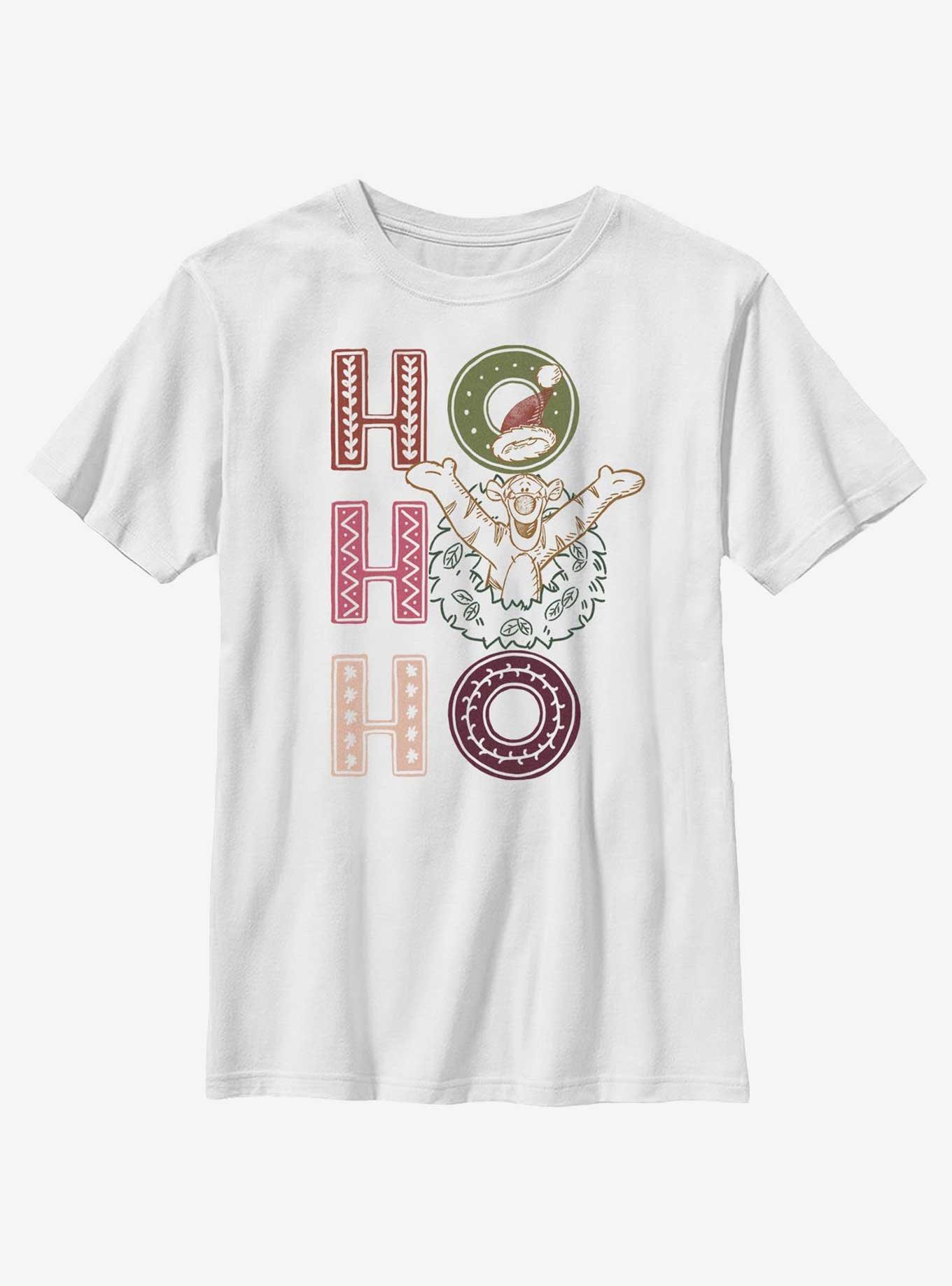 Disney Winnie The Pooh Tigger Ho Ho Ho Youth T-Shirt