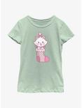 Disney The Aristocats Marie Stocking Youth Girls T-Shirt, MINT, hi-res