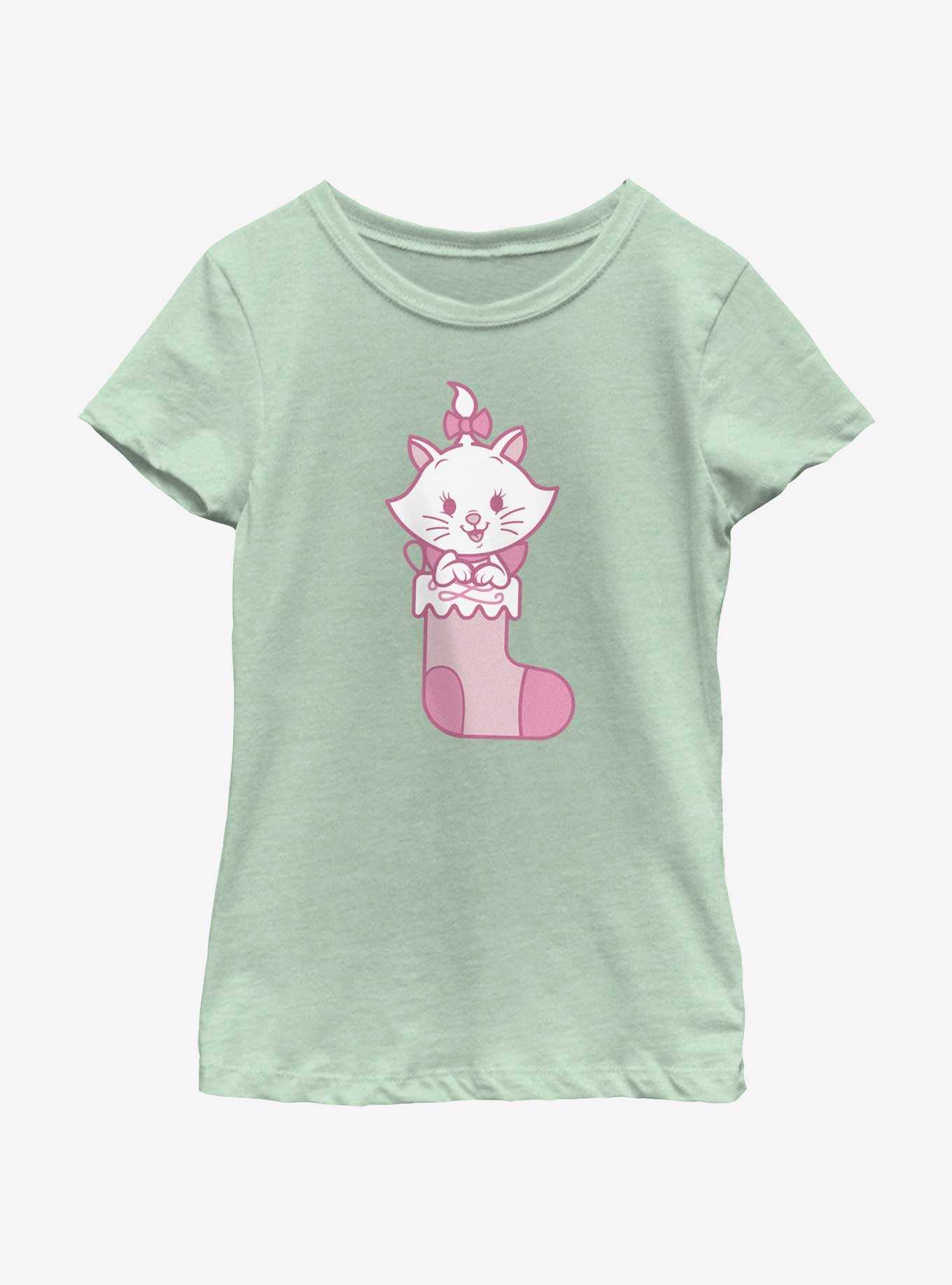 Disney The Aristocats Marie Stocking Youth Girls T-Shirt, , hi-res