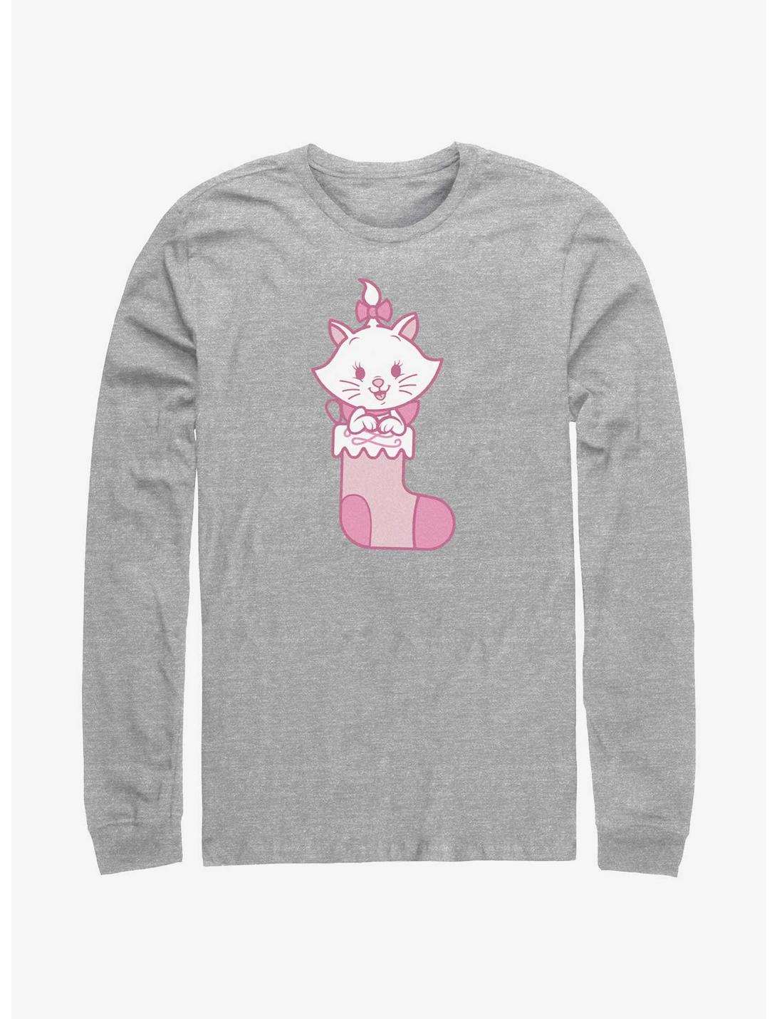 Disney The Aristocats Marie Stocking Long-Sleeve T-Shirt, ATH HTR, hi-res