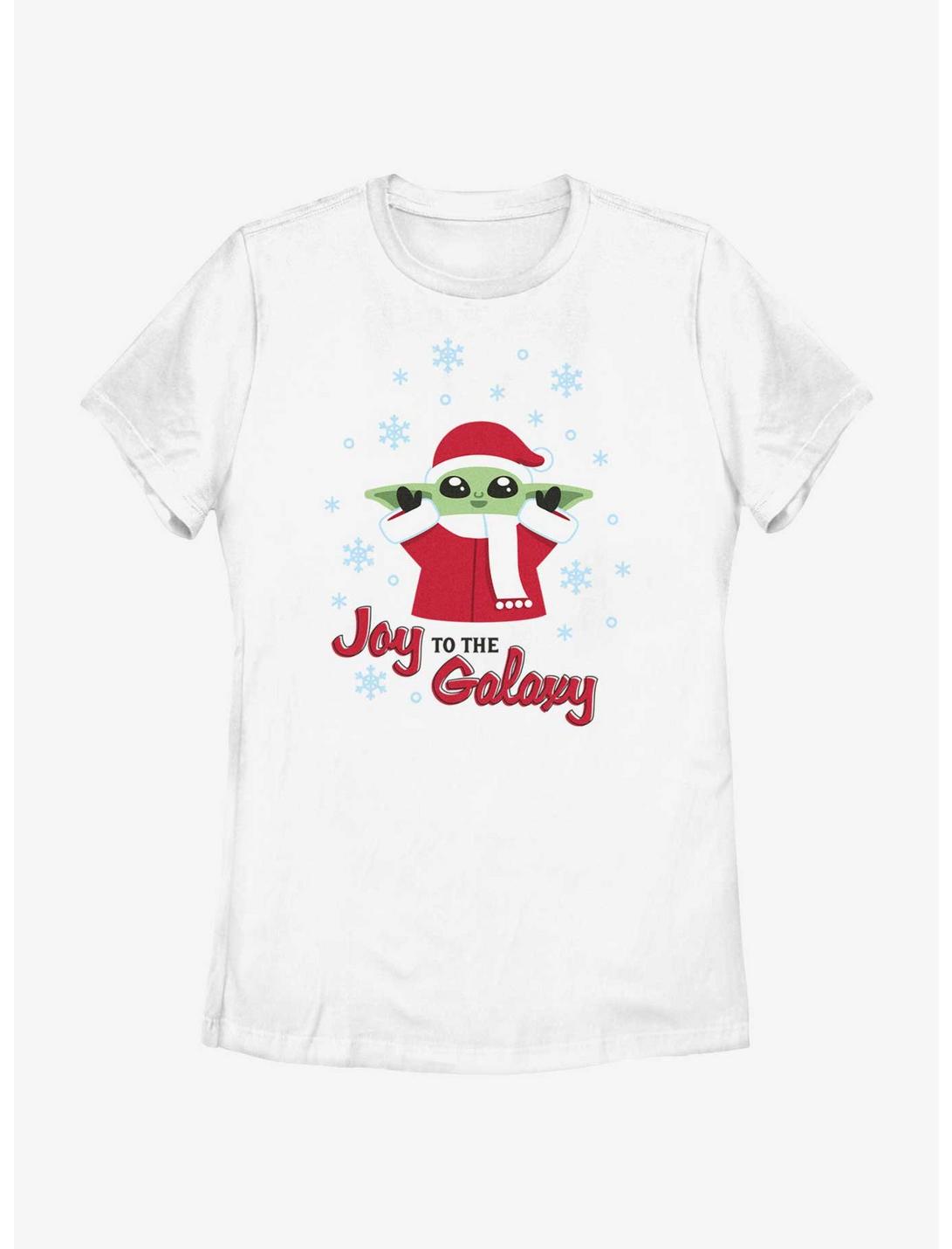 Star Wars The Mandalorian Joy Galaxy Womens T-Shirt, WHITE, hi-res