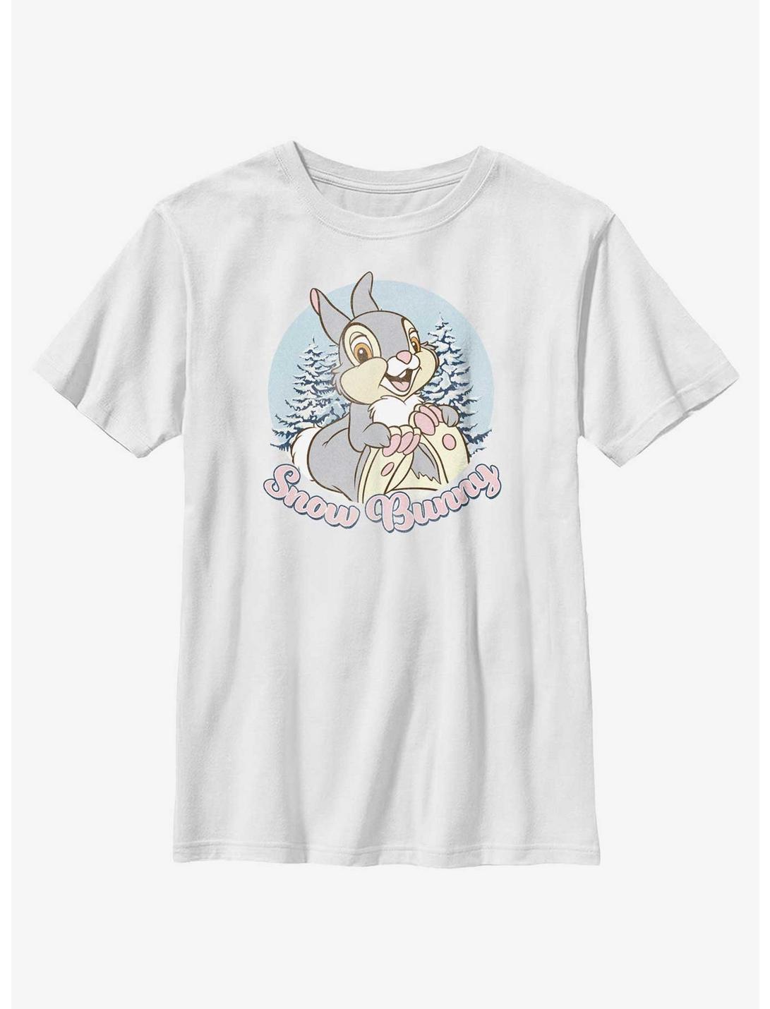 Disney Bambi Snow Bunny Thumper Youth T-Shirt, WHITE, hi-res