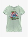Disney Lilo & Stitch Mele Kalikimaka Merry Christmas in Hawaiian Youth Girls T-Shirt, MINT, hi-res