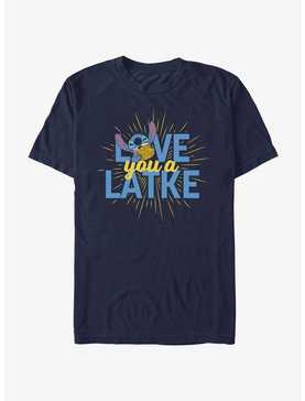 Disney Lilo & Stitch Hanukkah Love You A Latke T-Shirt, , hi-res