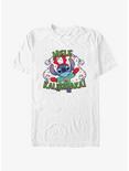 Disney Lilo & Stitch Mele Kalikimaka Merry Christmas in Hawaiian T-Shirt, WHITE, hi-res