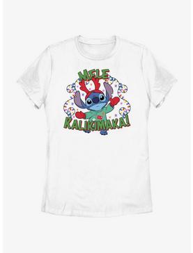 Disney Lilo & Stitch Mele Kalikimaka Merry Christmas in Hawaiian Womens T-Shirt, , hi-res