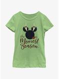 Disney Mickey Mouse Merriest Season Youth Girls T-Shirt, GRN APPLE, hi-res
