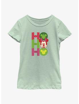Disney Mickey Mouse Ho Ho Ho Ornaments Youth Girls T-Shirt, , hi-res