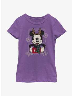 Disney Mickey Mouse Winter Ready Youth Girls T-Shirt, , hi-res