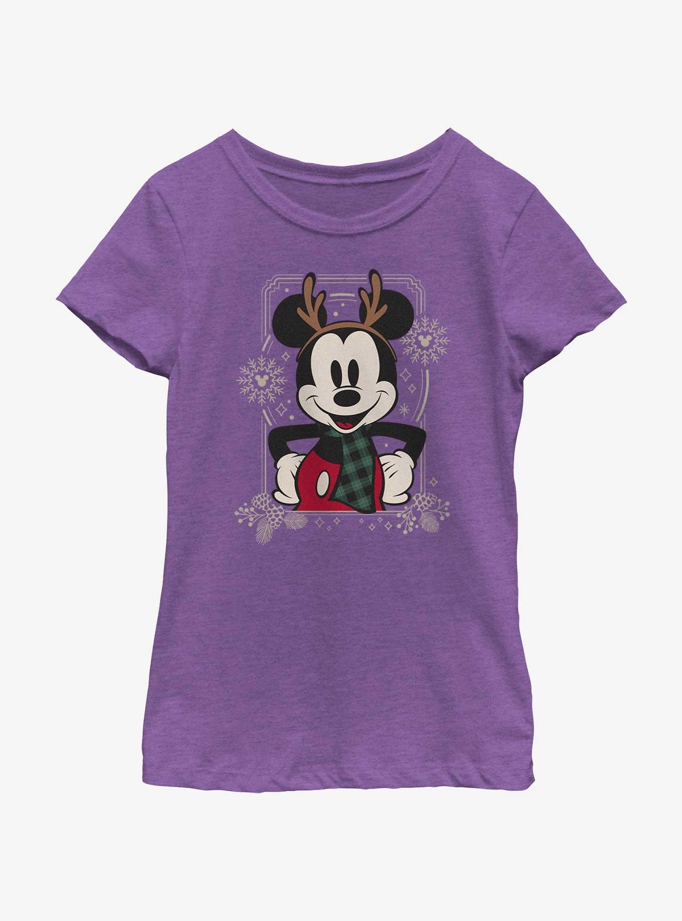 Disney Mickey Mouse Winter Ready Youth Girls T-Shirt, , hi-res