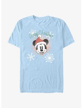 Disney Mickey Mouse Snowflakes Santa Mickey T-Shirt, , hi-res