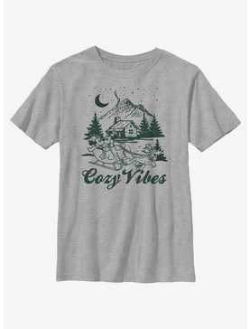 Disney Mickey Mouse Cozy Cabin Youth T-Shirt, , hi-res