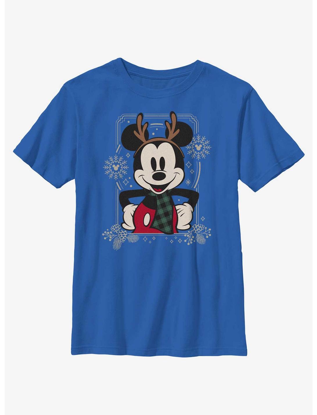 Disney Mickey Mouse Winter Ready Youth T-Shirt, ROYAL, hi-res