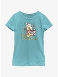 Disney Winnie The Pooh Berry Christmas Youth Girls T-Shirt, TAHI BLUE, hi-res