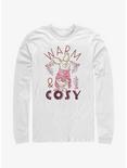 Disney Winnie The Pooh Piglet Warm and Cosy Long-Sleeve T-Shirt, WHITE, hi-res