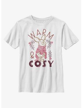 Disney Winnie The Pooh Piglet Warm and Cosy Youth T-Shirt, , hi-res