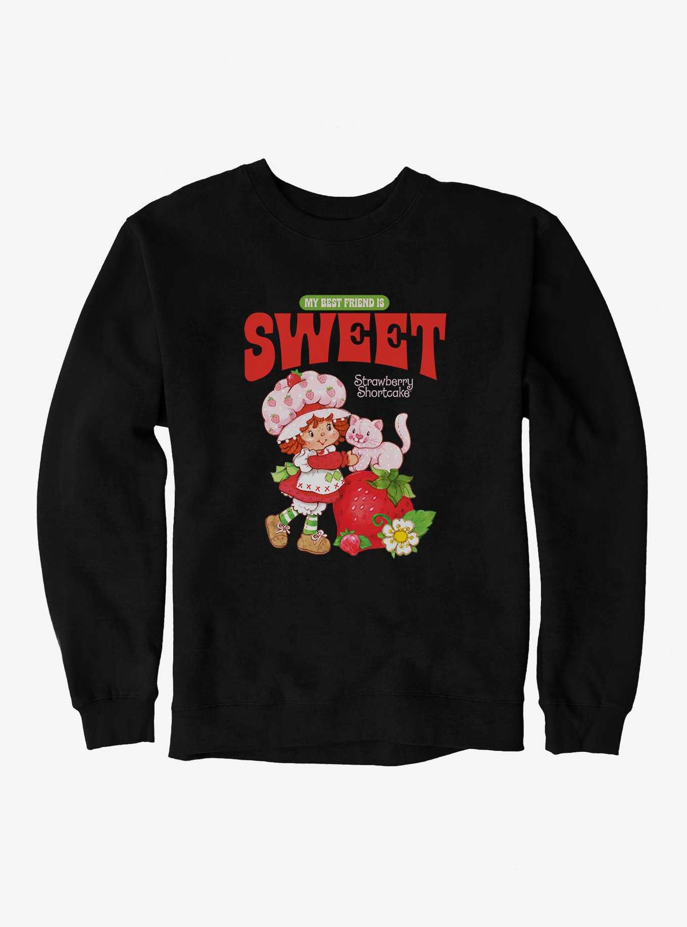 Strawberry Shortcake Vintage My Best Friend Is Sweet Sweatshirt, , hi-res