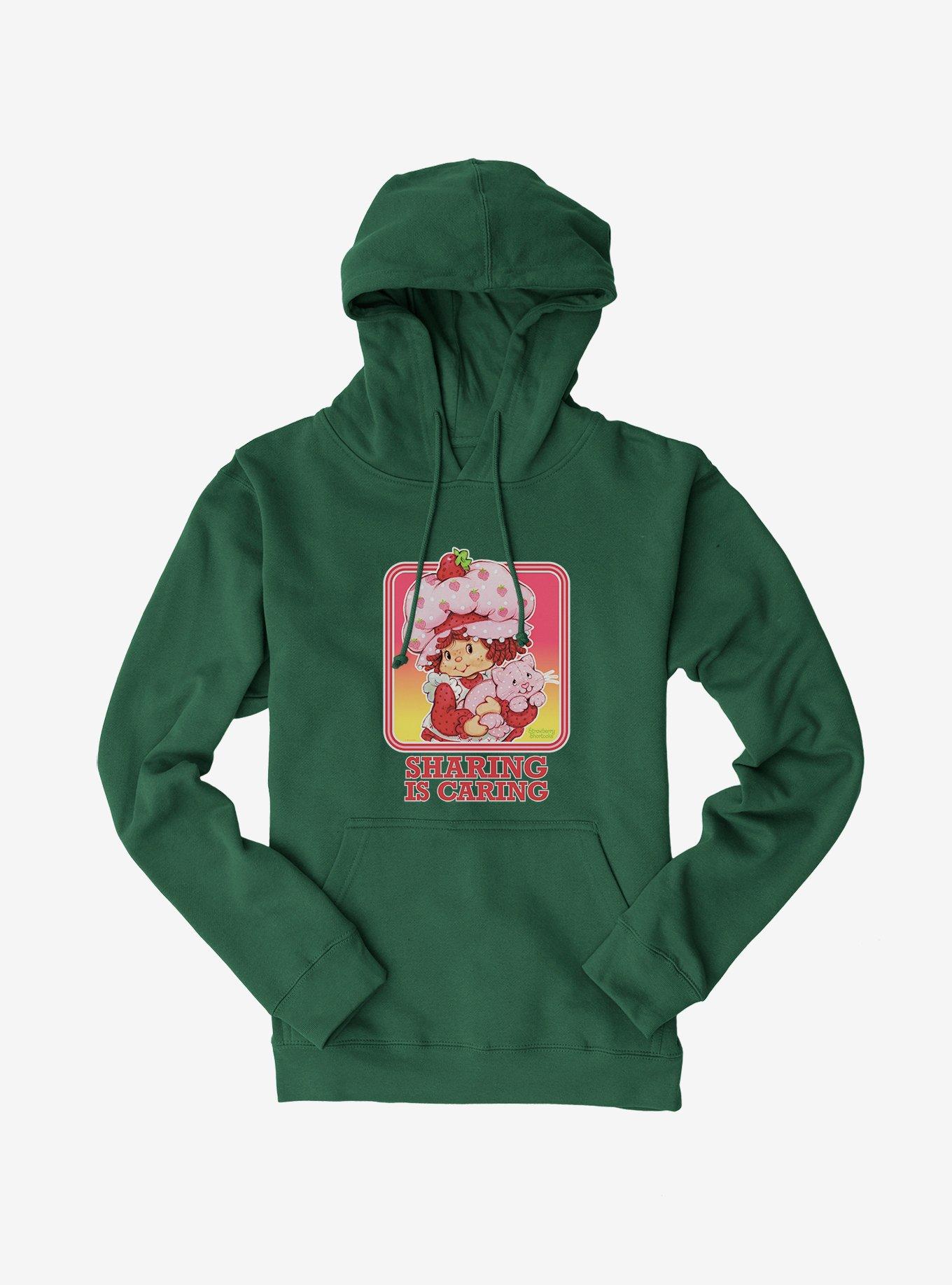 Strawberry Shortcake Vintage Sharing Is Caring Hoodie