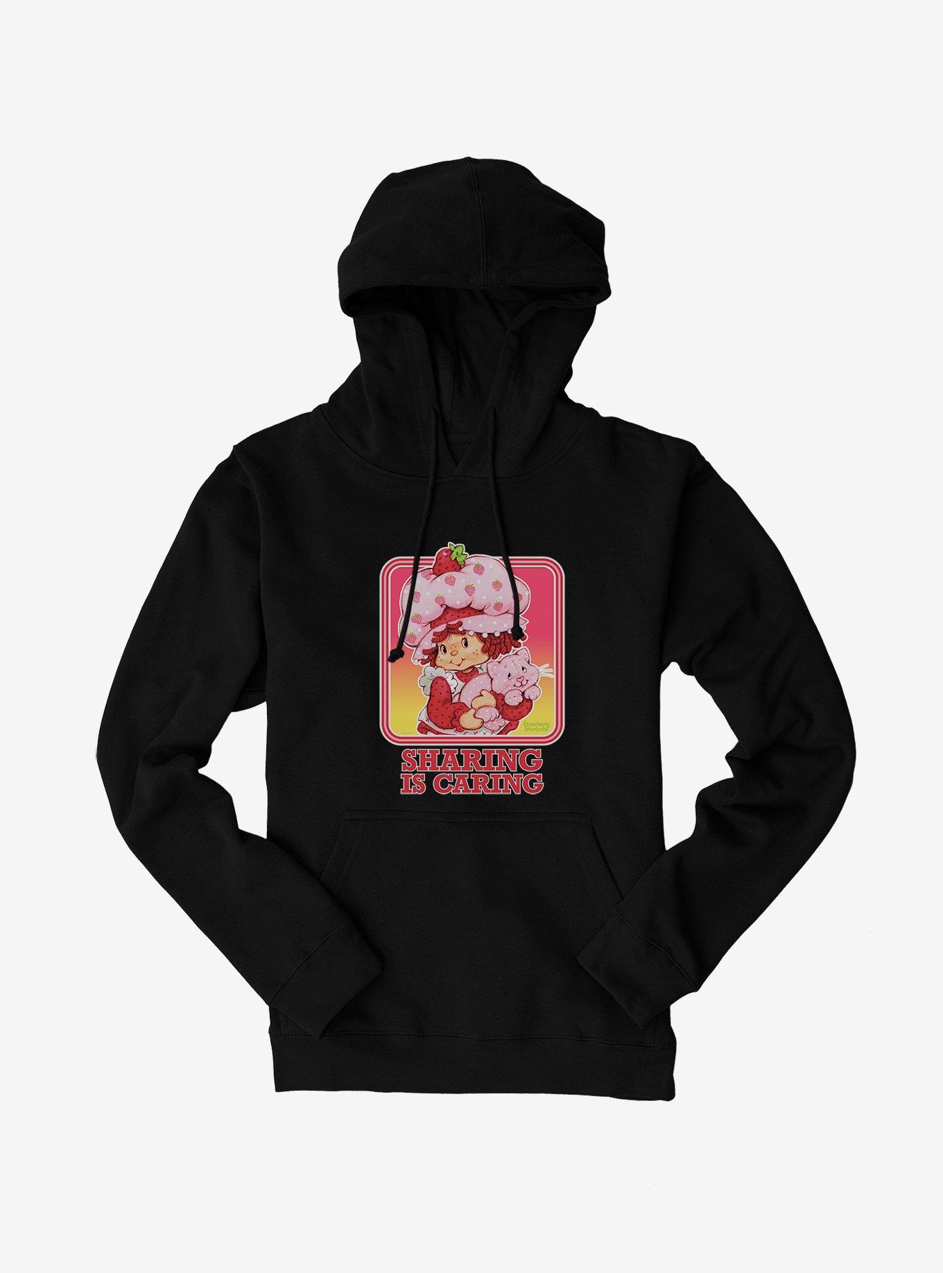 Strawberry Shortcake Vintage Sharing Is Caring Hoodie