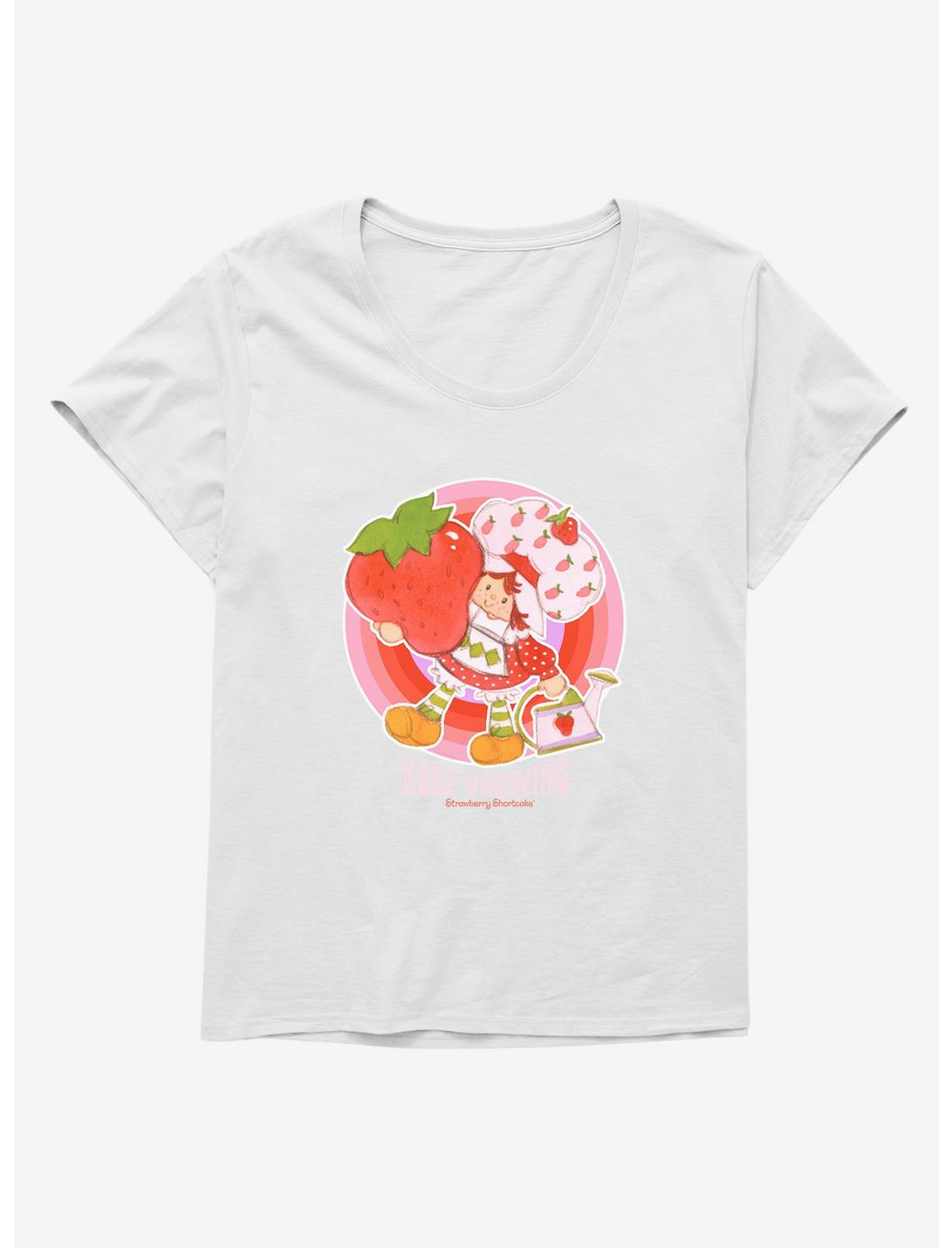 Strawberry Shortcake Vintage Keep Growing Icon Girls T-Shirt Plus Size, , hi-res