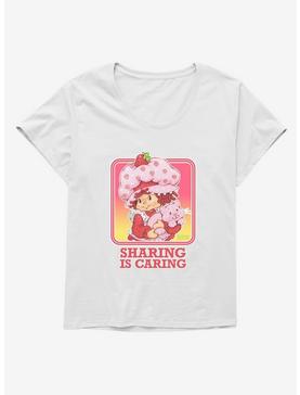 Strawberry Shortcake Vintage Sharing Is Caring Girls T-Shirt Plus Size, , hi-res