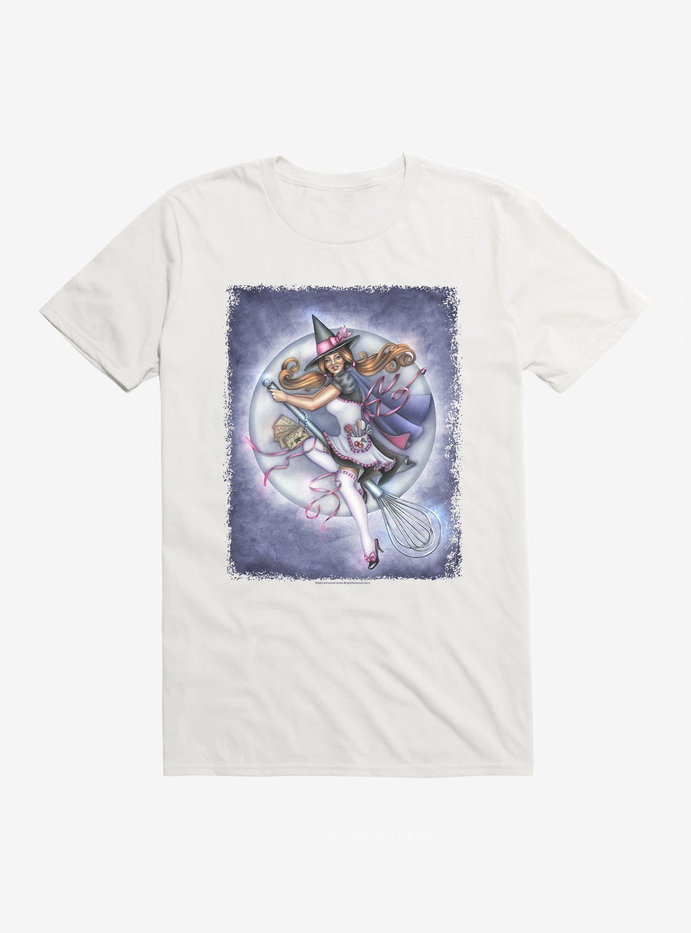 Kitchen Witch T-Shirt by Brigid Ashwood