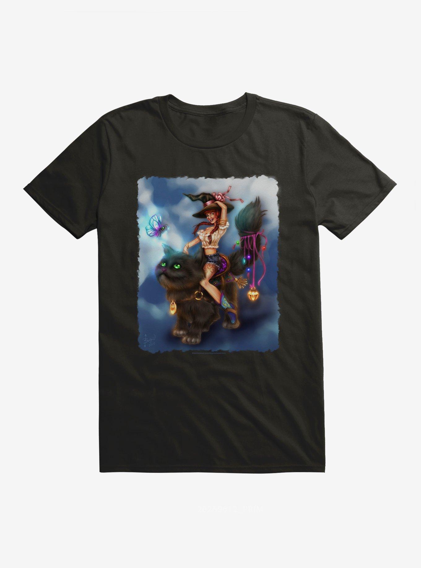 Witch Transpurrtation T-Shirt by Brigid Ashwood, , hi-res